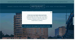 Desktop Screenshot of neponsetlanding.com